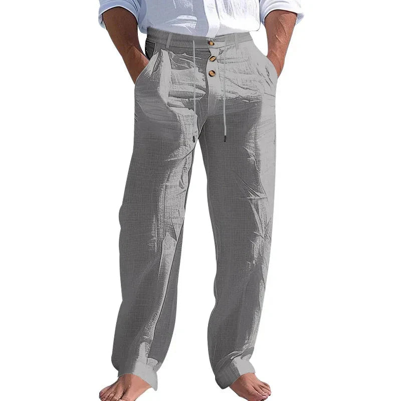 Sommerhose aus Leinen
