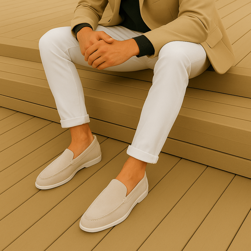 Schicke Wildleder-Loafer