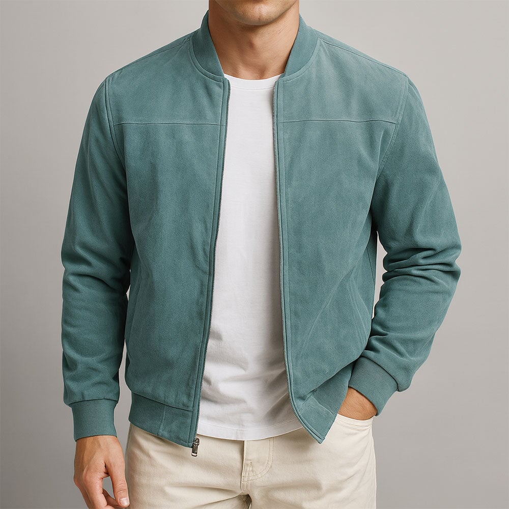 Elegante Wildlederjacke