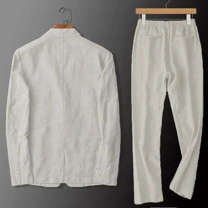 Elegantes Leinen-Set