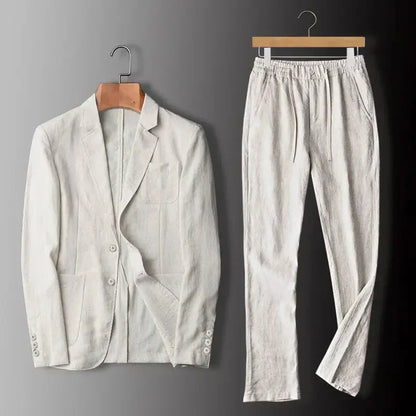 Elegantes Leinen-Set