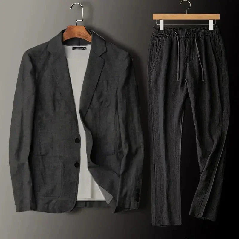 Elegantes Leinen-Set