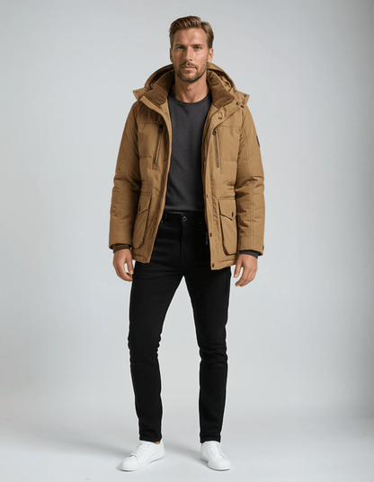 Gefütterte Winterjacke