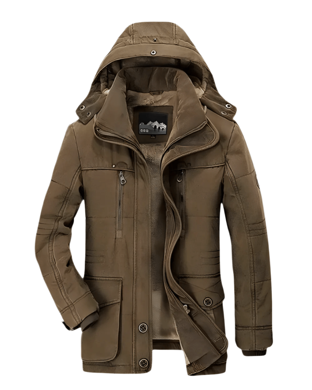 Gefütterte Winterjacke