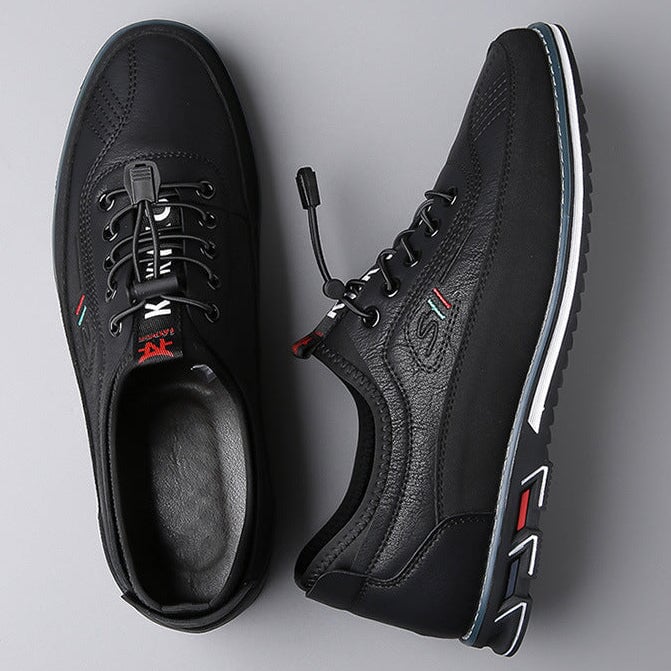 Lässige Lederschuhe