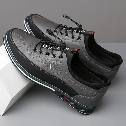 Lässige Lederschuhe