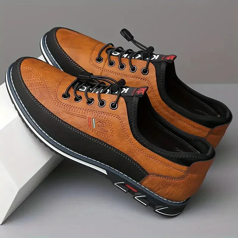 Lässige Lederschuhe