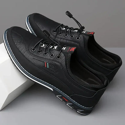 Lässige Lederschuhe
