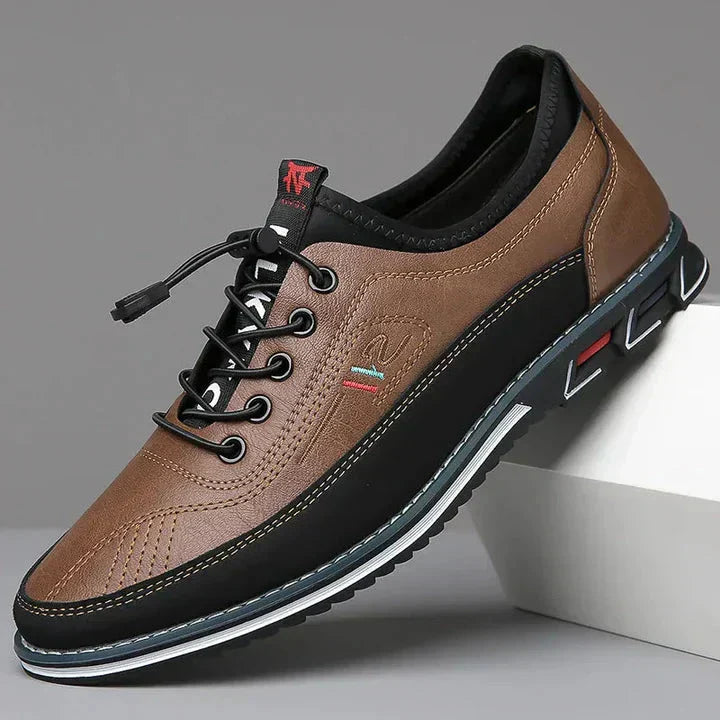 Lässige Lederschuhe