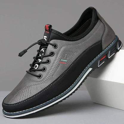 Lässige Lederschuhe