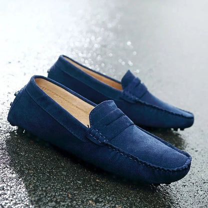 Lässige Wildleder-Loafer