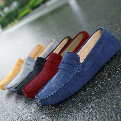 Lässige Wildleder-Loafer
