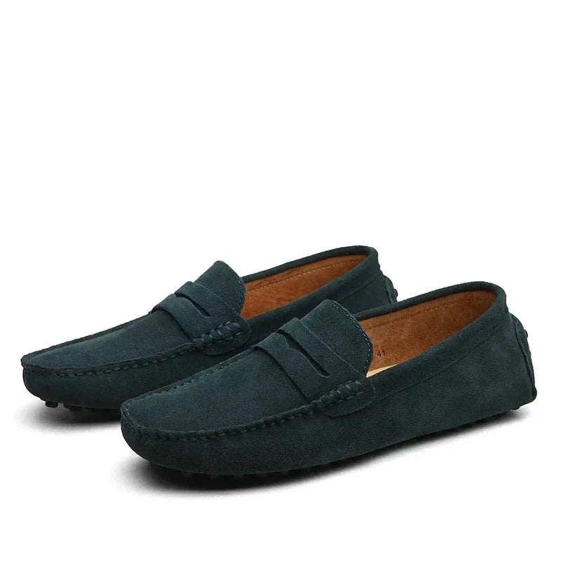 Lässige Wildleder-Loafer