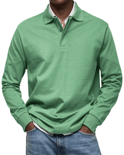 Lässiger Polo-Pullover