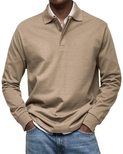 Lässiger Polo-Pullover