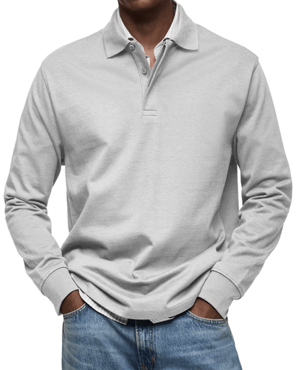 Lässiger Polo-Pullover