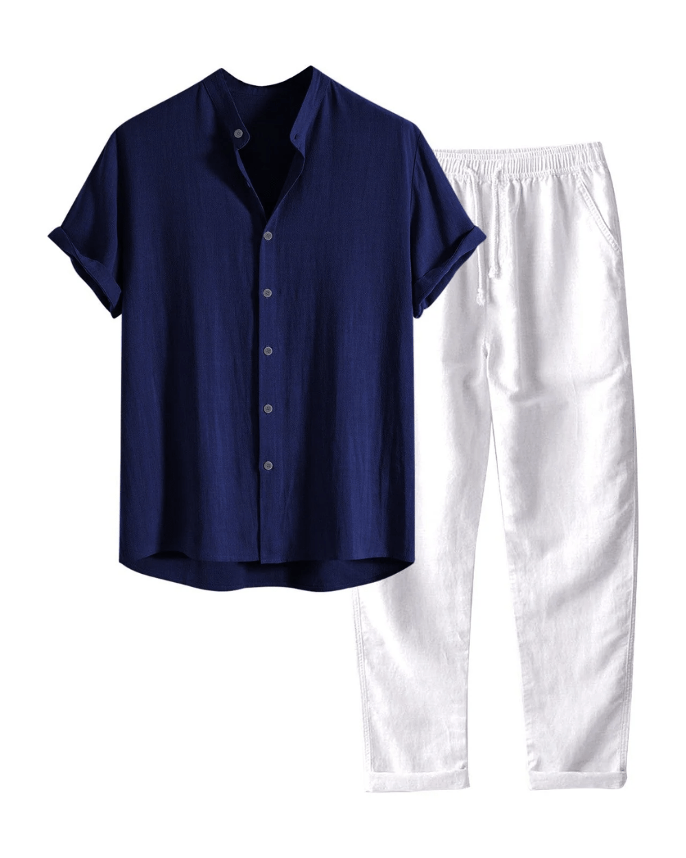 Leichtes Leinen-Outfit