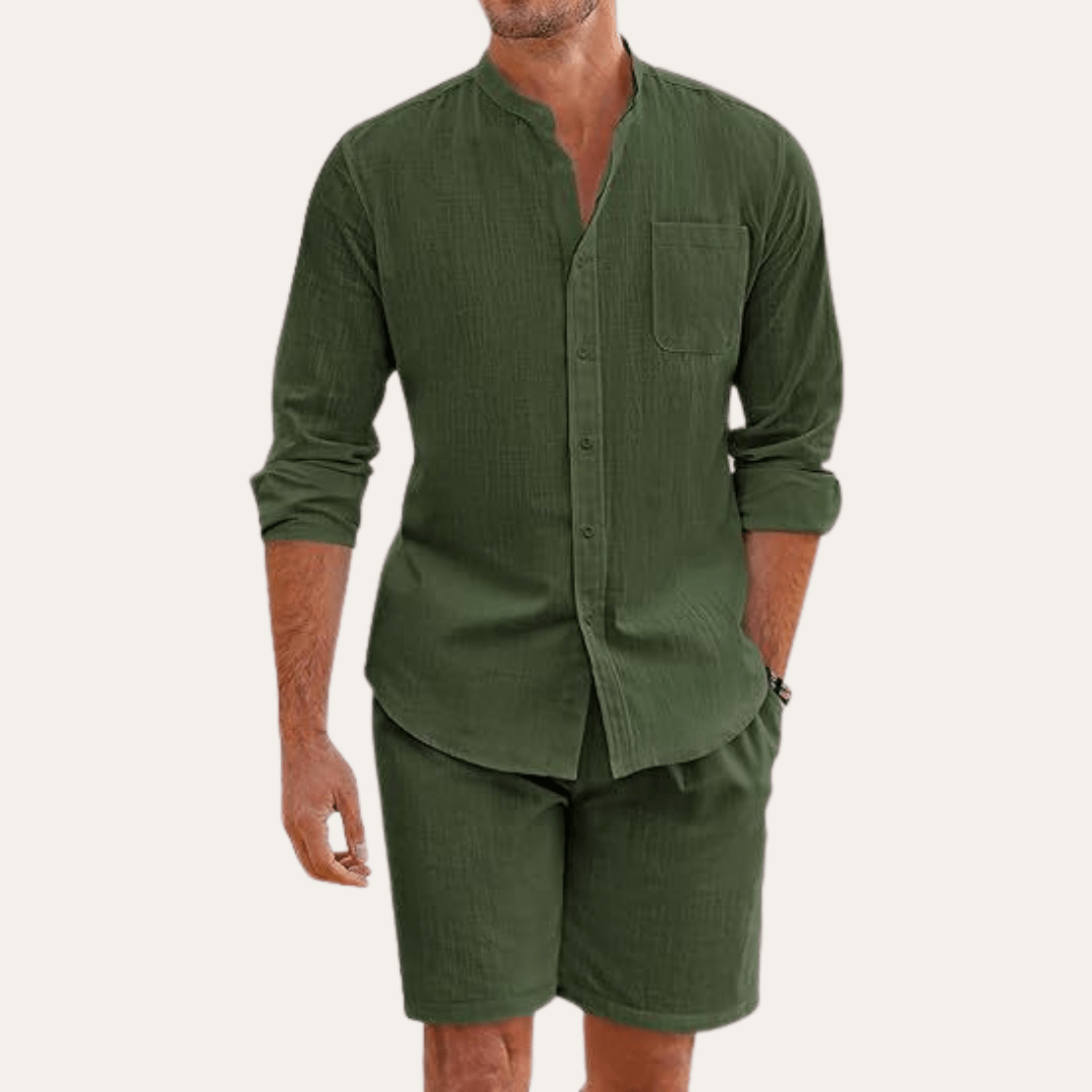 Sommer-Set aus Leinen