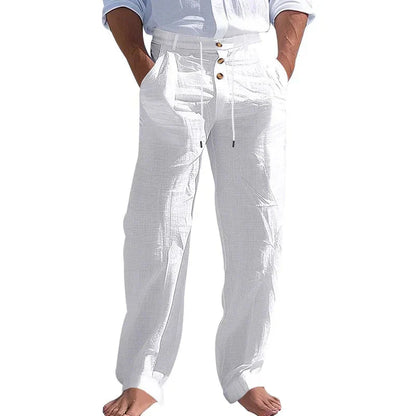 Sommerhose aus Leinen