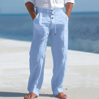 Sommerhose aus Leinen