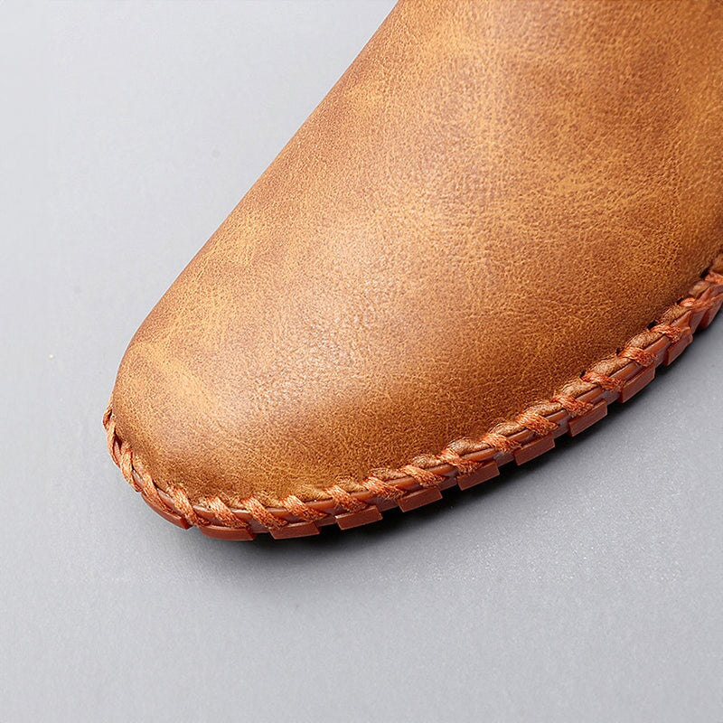 Leder-Loafer Santorin